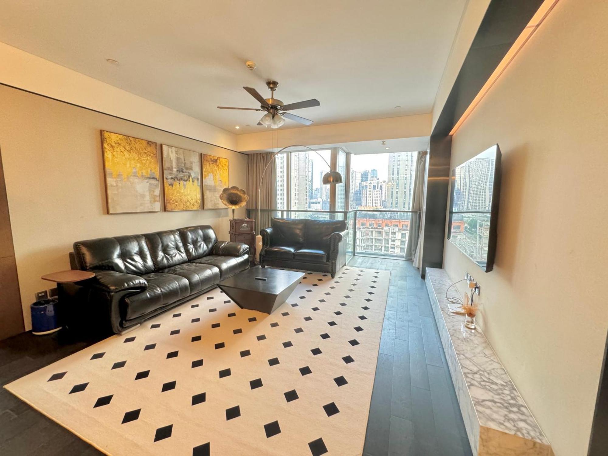 שנגחאי Zhome-Luxury Three-Bedroom Suite-Near The Bund מראה חיצוני תמונה